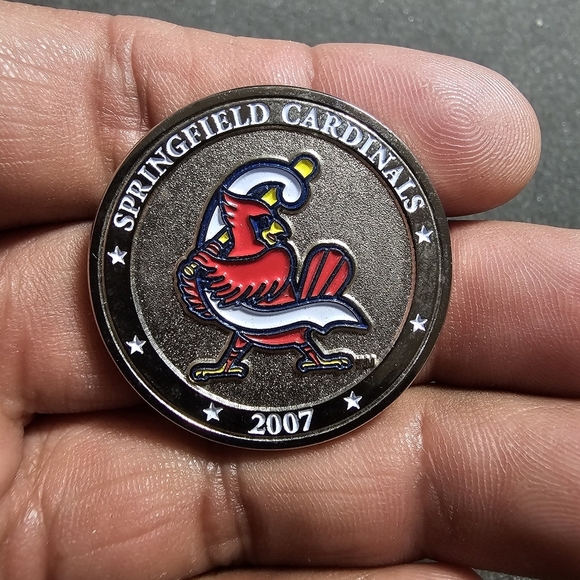 Springfield Cardinals 2007 World Series Champions 2006 Silver Tone Coin Token co - Picture 1 of 3